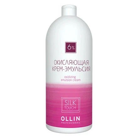 Ollin Silk Touch Окисляющая крем-эмульсия 6%  Oxidizing Emulsion cream 1000мл