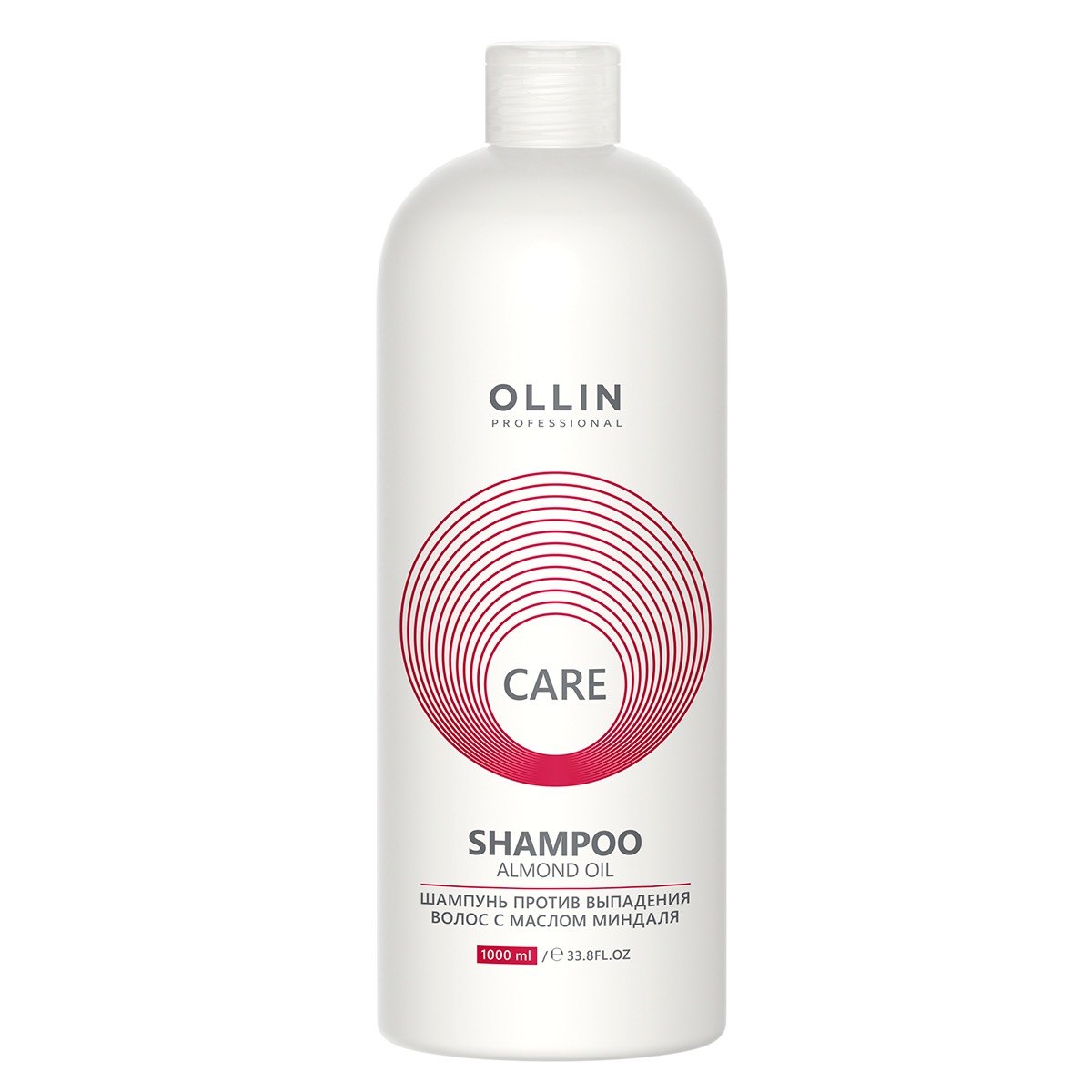 Ollin CARE Шампунь против выпадения волос с маслом миндаля Almond Oil Shampoo 1000мл