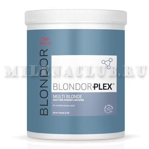 Wella Blondor°Plex Блондирующий порошок без образования пыли Multi Blonde Powder 800 гр.