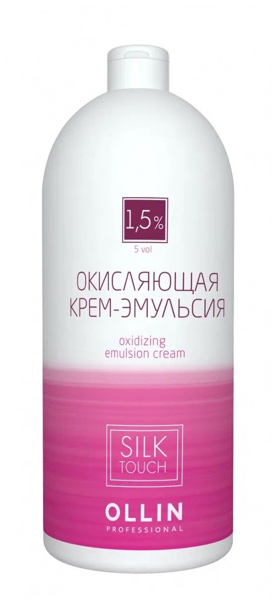 Ollin Silk Touch Окисляющая крем-эмульсия 1.5%  Oxidizing Emulsion cream 1000мл