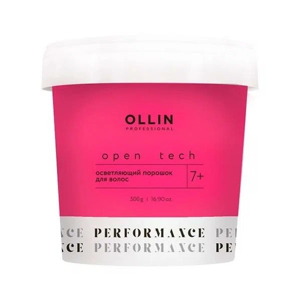 Ollin Blond Performance Осветляющий порошок Open Tech для открытых техник 500 г